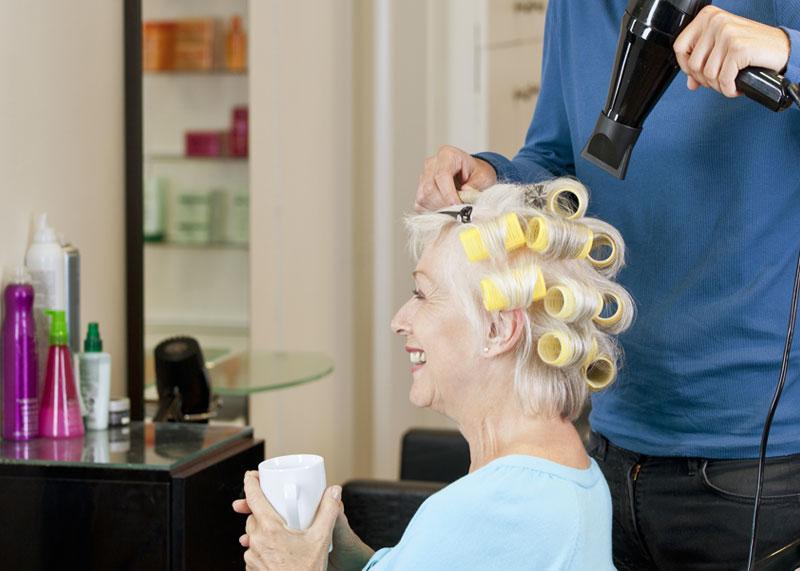 Stylish hair salons